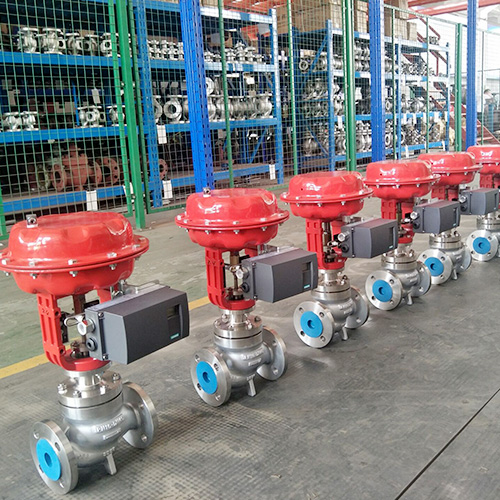 ZJHP薄膜单座气动调理阀（配西门子定位器）